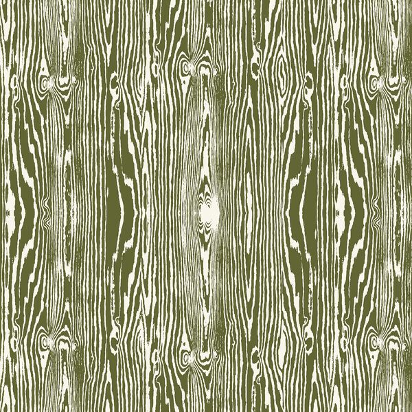 Woodgrain in Forest Green