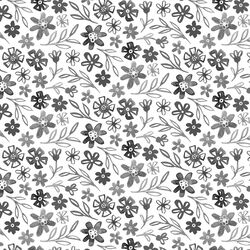 Large Posies in Pewter