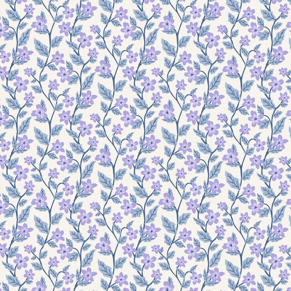 Trailing Blooms in Lilac Blossom