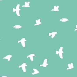 Flock Silhouette in Succulent
