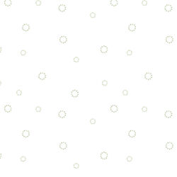 Dotted Circles in Green