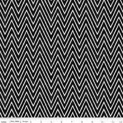 Shocking Chevron in Black