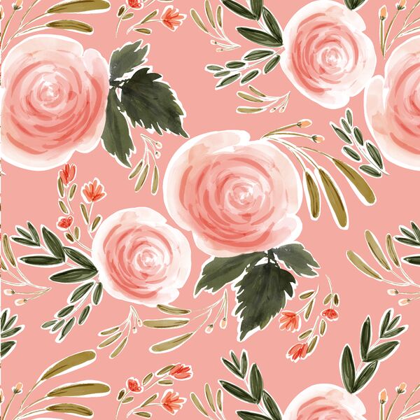 Large Rhapsody Blooms in Rose Pink