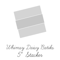Expressions Batiks 5" Square Pack in Whimsy Daisy