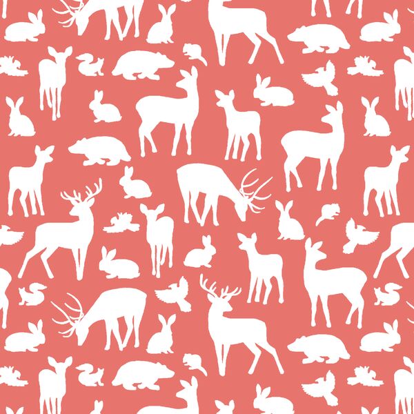 Forest Friends in Living Coral