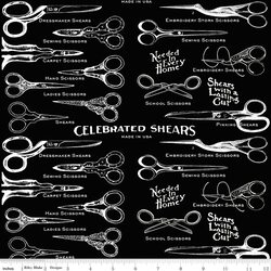 Sewing Shears in Black