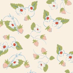 Berry Tendrils in Rose