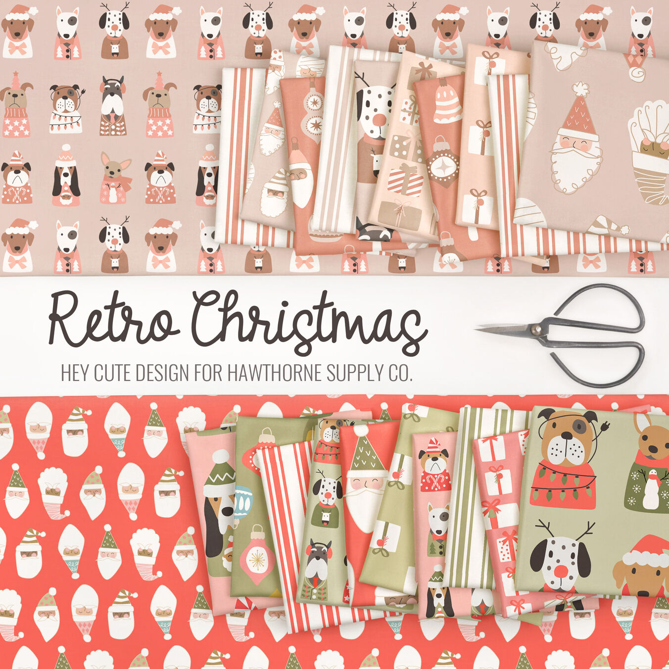 Retro Christmas Poster Image