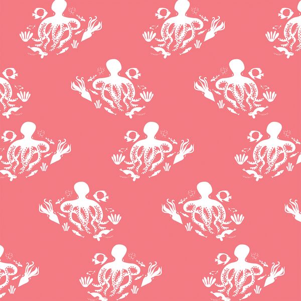 Octopus in Coral