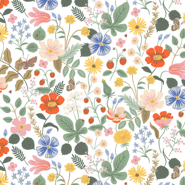 Strawberry Fields in Ivory
