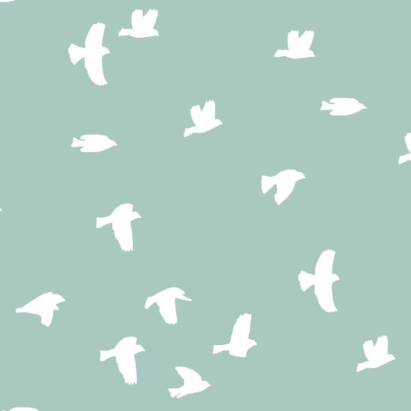 Flock Silhouette in Aspen