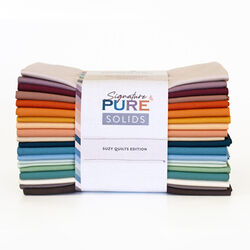 Signature Pure Solids Fat Quarter Bundle in Suzy Quilts