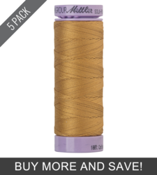 Honey (9105-10635) - Silk Finish Cotton 50wt - 164 Yards (5 Pack)
