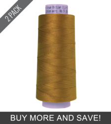 Bronze Brown (9150-3514) - Silk Finish Cotton 50wt - 2000 Yards (2 Pack)