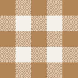 Thick Plaid in Caramel