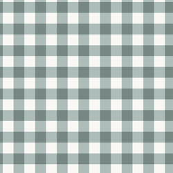 Gingham in Slate Blue