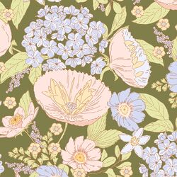 Large June Florals in Jungle