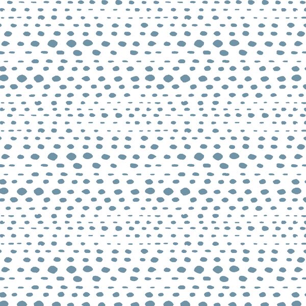 Little Skipping Stones in Marine on White