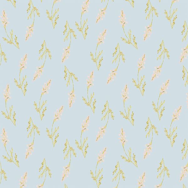 Wheat in Light Blue