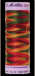 Poppy Garden (9075-9851) - Silk Finish Cotton Multi 50wt - 109 Yards