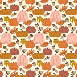 Autumn Harvest in Pumpkin Patch