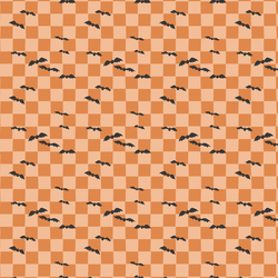 Spooky Checks in Pumpkin