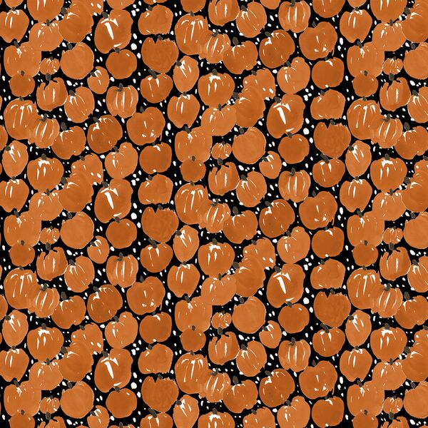 Many Pumpkins in Nighttime