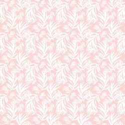 Palm Fronds in Powder Pink