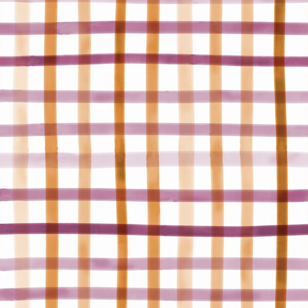 Halloween Gingham in Vanilla