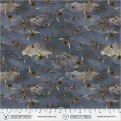 Tiny Pterosaurs in Night