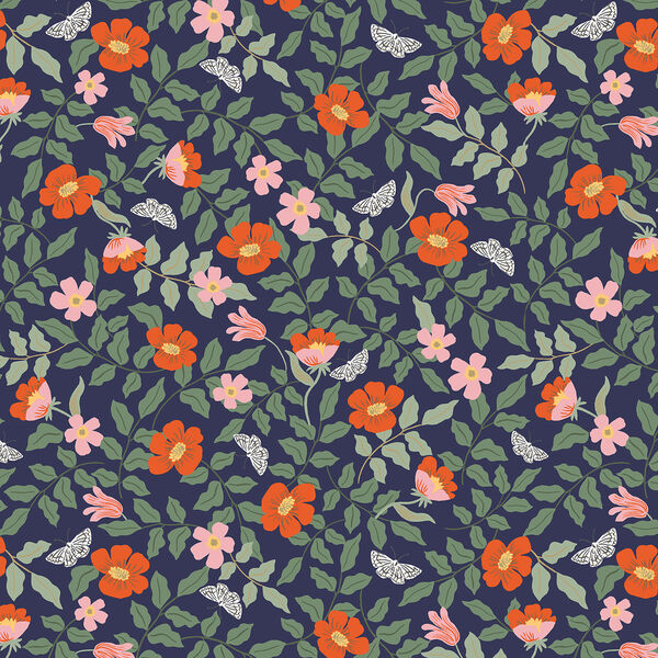 Primrose in Navy