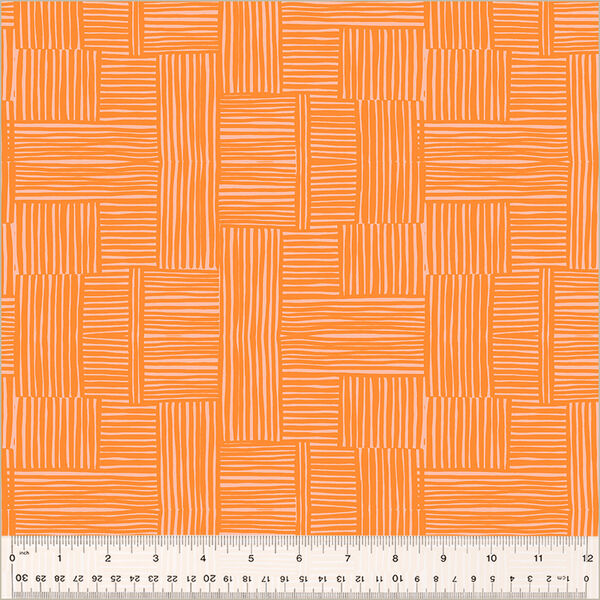 Woven in Creamsicle