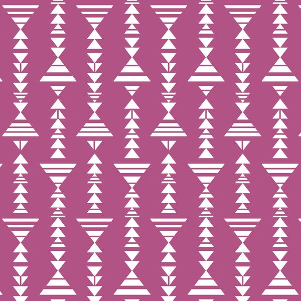 Little Tribal Stripe in Azalea
