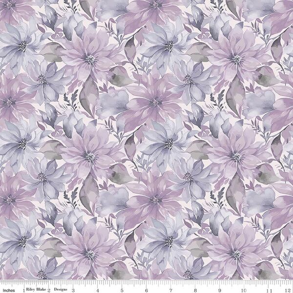 Floral in Purple