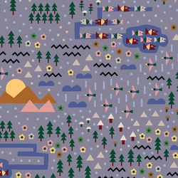 Over the River and Through the Woods in River