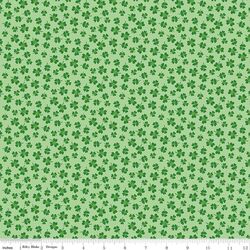 Shamrocks in Light Green