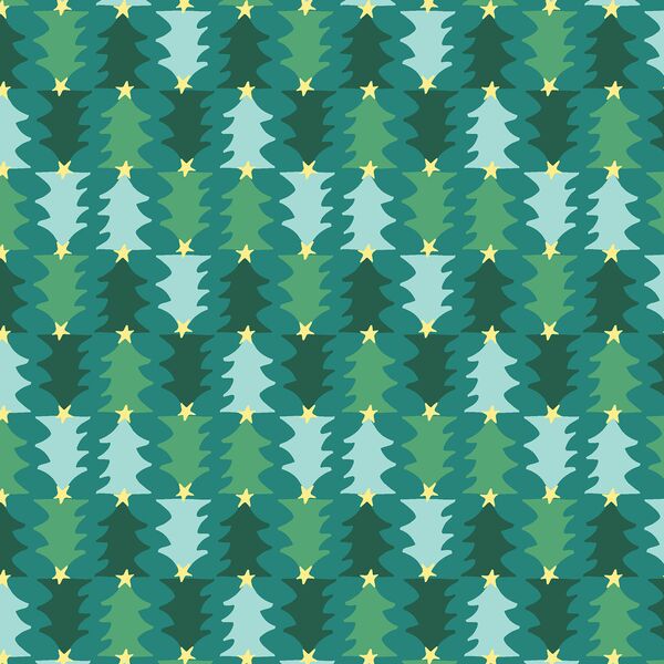 Merry Trees in Mistletoe
