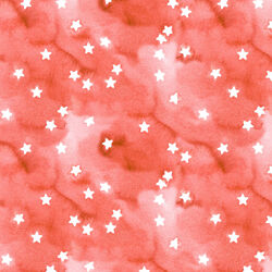 Stars in Firecracker Red