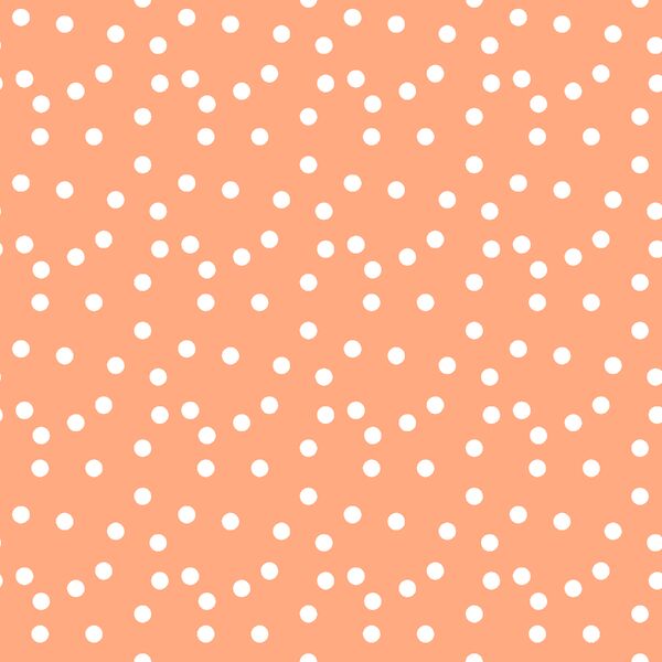 Polka Dot in Nectarine