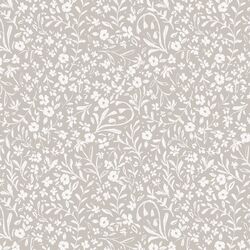 Tea Party Calico in Earl Gray
