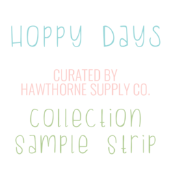 Hoppy Days Sample Strip