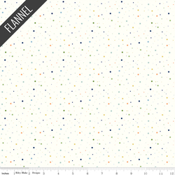 Stars Flannel in Multi