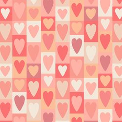 Stacked Hearts in Valentine
