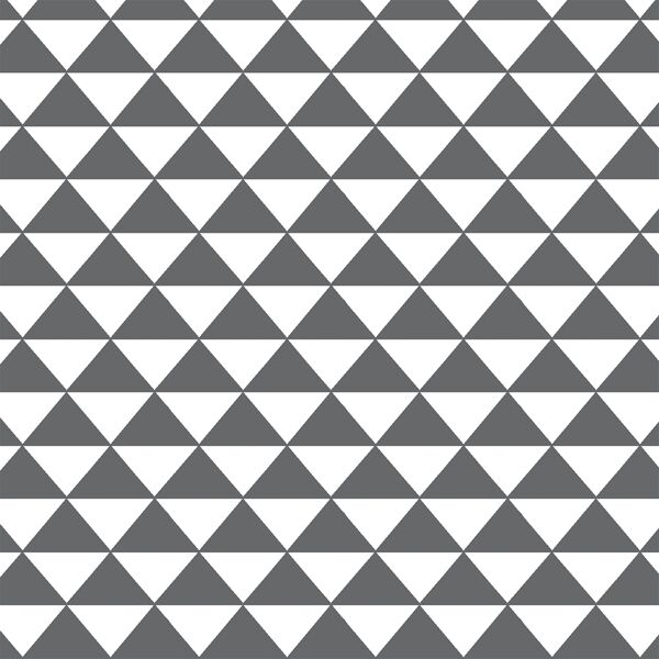 Triangle Mosaic in Charcoal