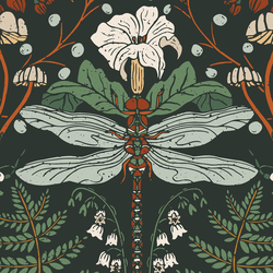 Large Forest Undergrowth in Cedar