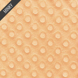 Minky Dimple Dot in Nectar