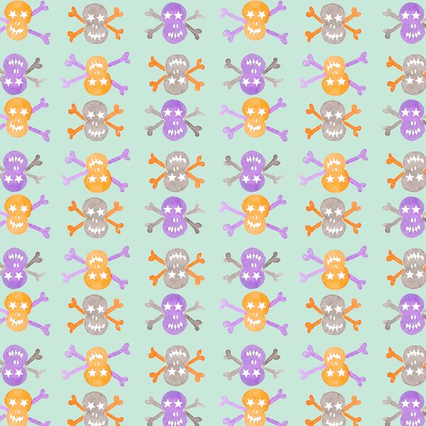 Skulls in Minty