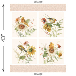Sunflower Whispers Panel