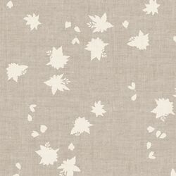Large Scattered Floral in Dove Grey