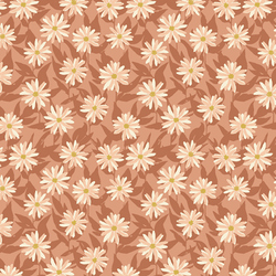 Ida’s Pressed Flowers in Sepia